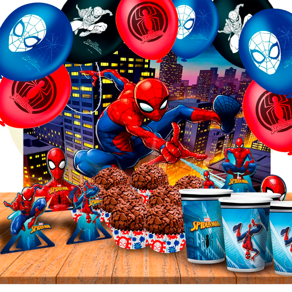 Decoração Homem aranha